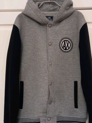 Яке Armani Exchange като ново, размер L, черно и сиво