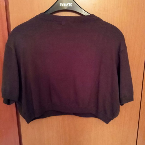 Cropped cardigan La Redoute Collections new, green and brown
