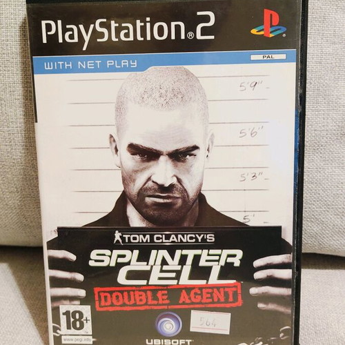 Tom Clancy's Splinter Cell Double Agent PS2 used in very good condition