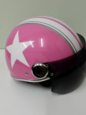 Decorative Old School Retro Jet Helmet for Scooter new