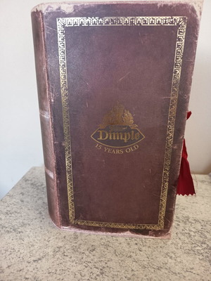 Dimple 15 Years Old vintage collectible case