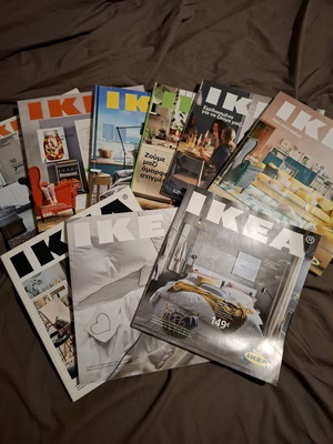 IKEA catalogs like new, pack of 9 from 2014 to 2021