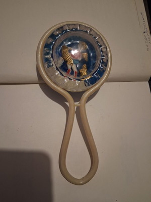 Rattle 70s Greek bone no4 new