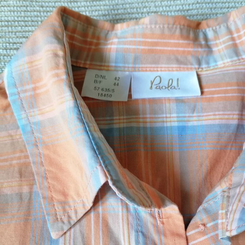 Paola! women's shirt XL like new, 100% cotton
