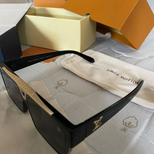 Louis Vuitton sunglasses, elegant black design
