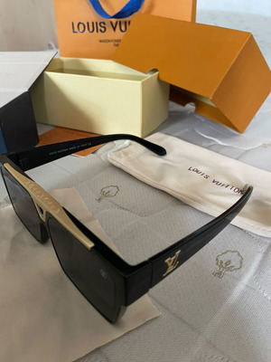 Louis Vuitton sunglasses, elegant black design