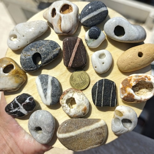 Sea stones for decoration