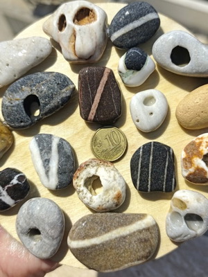 Sea stones for decoration