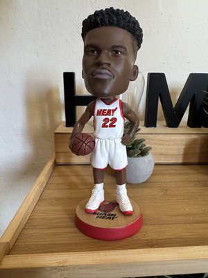 Jimmy Butler NBA bobblehead figure, 22 cm resin, hand-painted