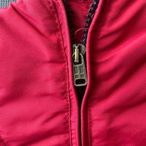 Napapijri jacket like new with fleece lining red
