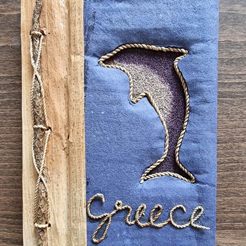 Telephone Directory Greece A-Z in Blue/Beige Color