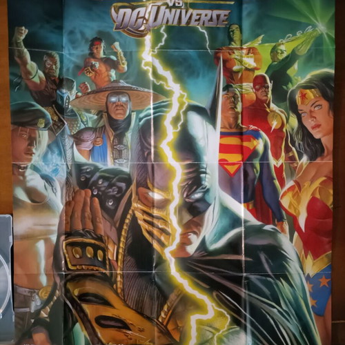 Mortal Kombat vs DC Universe Steelbook used for PlayStation 3