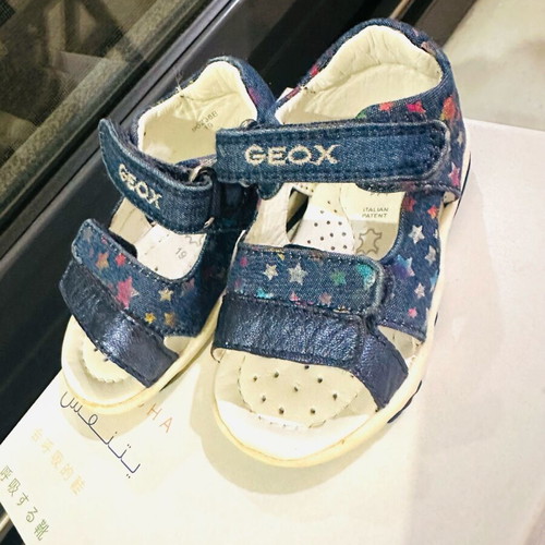 Geox kids sandals size 19 like new