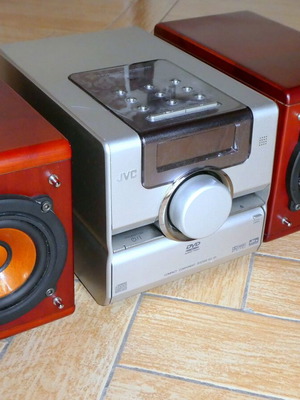 Mini System JVC EX-D1 Woodcone like new