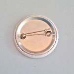 Google+ Pin Button new, white