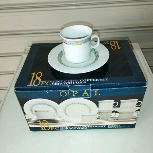Opal 18-piece coffee set new