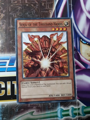 Senju of the Thousand Hands Yu-Gi-Oh! card near mint