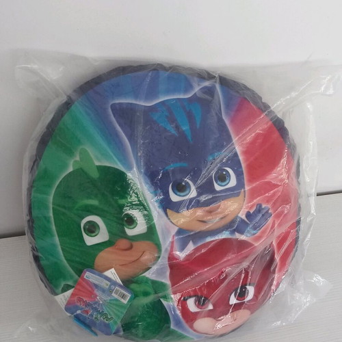 PJ Masks decorative kids pillow new, round 40x40 cm