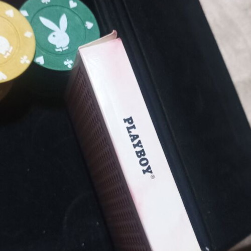 Playboy Mini Poker Set with Unused Plastic Cards