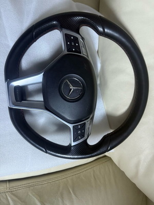 Mercedes AMG steering wheel genuine with airbag like new