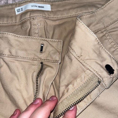 Sfera basic jeans like new, beige, size L