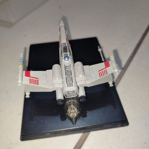 Star Wars metal spaceship used with damage