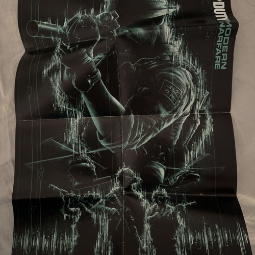 Call of Duty Modern Warfare poster, new