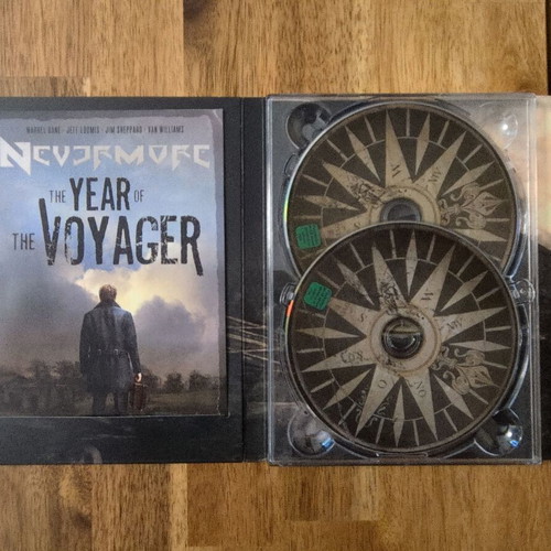 Nevermore The Year of the Voyager CD/DVD limited deluxe boxset like new