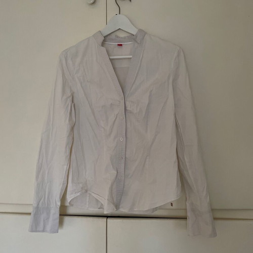 Esprit white shirt size L like new with loose tag