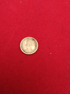 Netherlands 10 Cents 1921 Coin Queen Wilhelmina like new