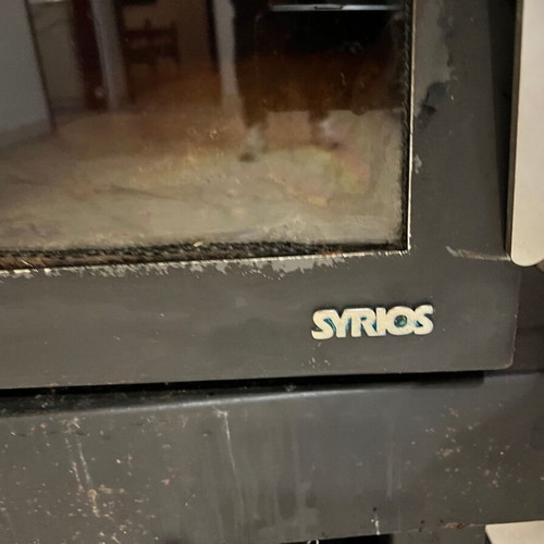 Syrios AS‑SY‑13A/P wood stove used, steel 19 kW