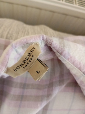 Burberry καλοκαιρινό λινό φόρεμα σαν καινούργιο, παστέλ χρώματα, μέγεθος 42