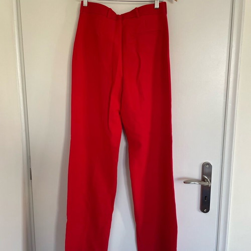 Zara high-waisted pants like new, red, size M 38 10