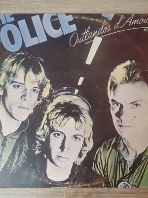 The Police Outlandos d'Amour Vintage Vinyl LP 1978 Greek Press used