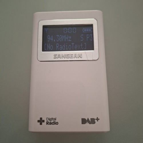 Sangean DPR-39 digital radio used, portable DAB+ and FM tuner