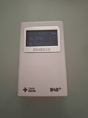 Sangean DPR-39 digital radio used, portable DAB+ and FM tuner