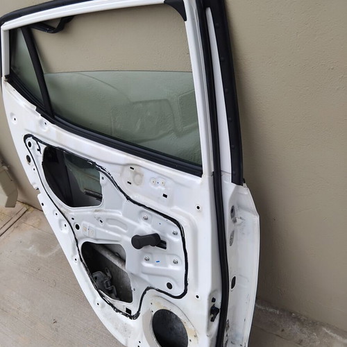 Hyundai i-10 rear left door 2014-2019 used, Polar White