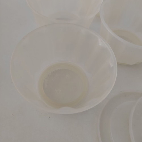 Jelly caramel molds used, set of 6 small