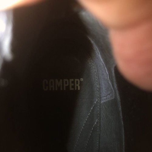 Camper ankle boots black like new, size 41