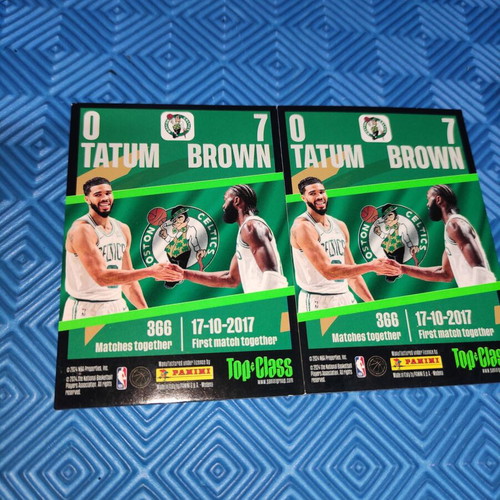 Panini Top Class NBA Synergy Basketball Cards set of 2, like new