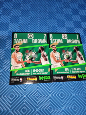 Panini Top Class NBA Synergy Basketball Cards set of 2, like new