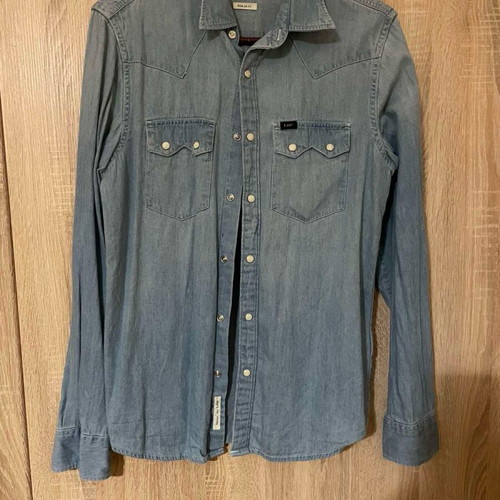 Lee denim shirt like new, blue, size S