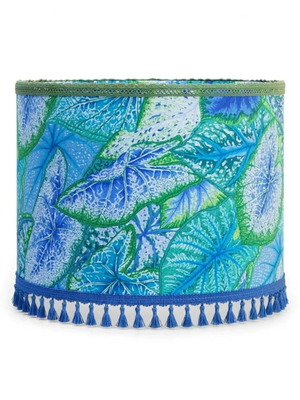 Green&Blue Diamond Leefs Ceiling Light 35x30 E27