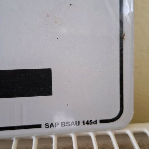BMW car license plate authentic like new