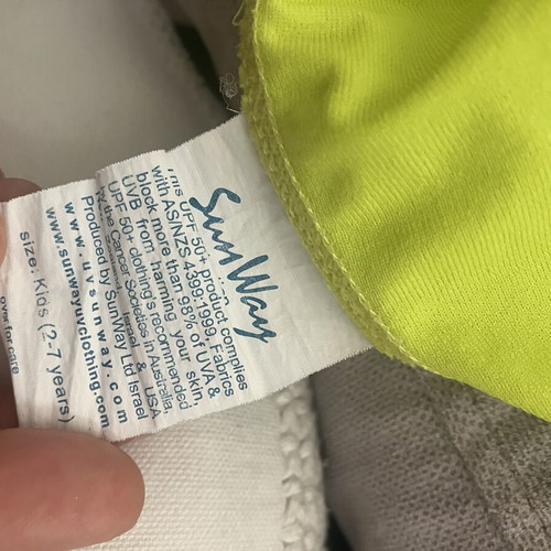 SunWay children's hat with UV protection, size 52