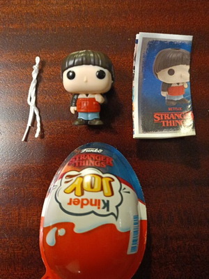 Kinder Joy Funko Will Stranger Things Complete