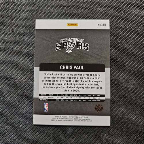 Chris Paul Revolution NBA 24/25 Base Card new, authentic