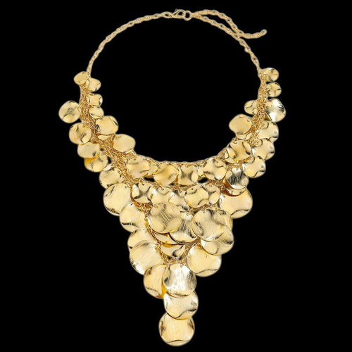 Handmade Gold-Plated Necklace New