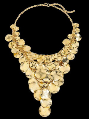 Handmade Gold-Plated Necklace New