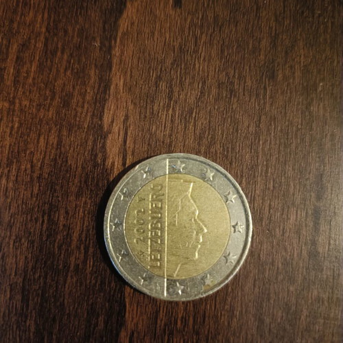 2 Euro Luxembourg coin used